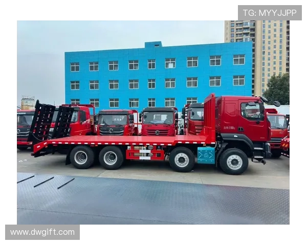 挖掘机运输平板车装载